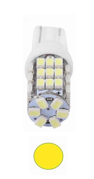 T10 W5W LED pære - 42 SMD LED - 12v