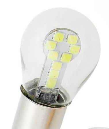 BAY15D LED pære - 12v