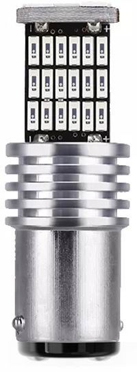 BAY15D 45 LED pære med CANBUS, 12-24v