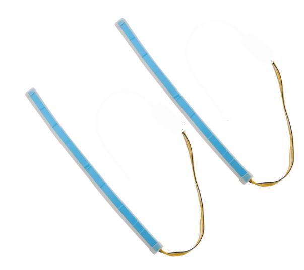 Dynamisk (Løbende) blinklys sæt 12 / 24 volt, 30 / 45 / 60 cm.