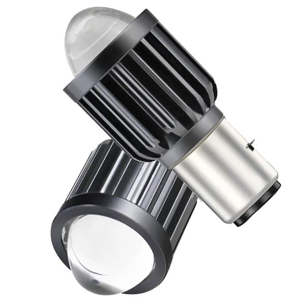 LED forlygtepærer til Scooter / Motorcykel - 10-80v - BA20D / H6