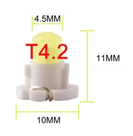 T4.2 LED Instrument pærer - 12v