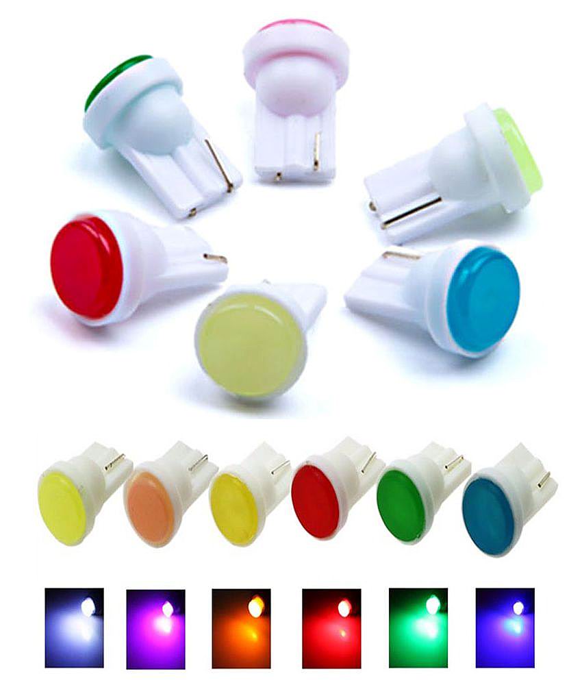 T10 W5W COB LED pære - 2 stk - 12v