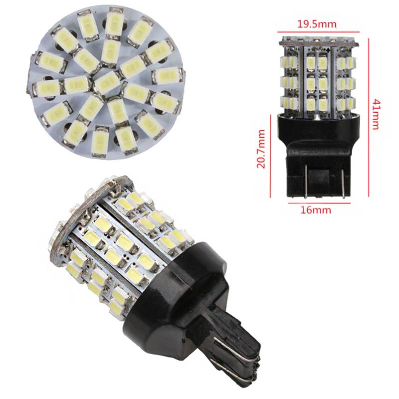 7440 / T20 LED pære - 64 SMD - 12v