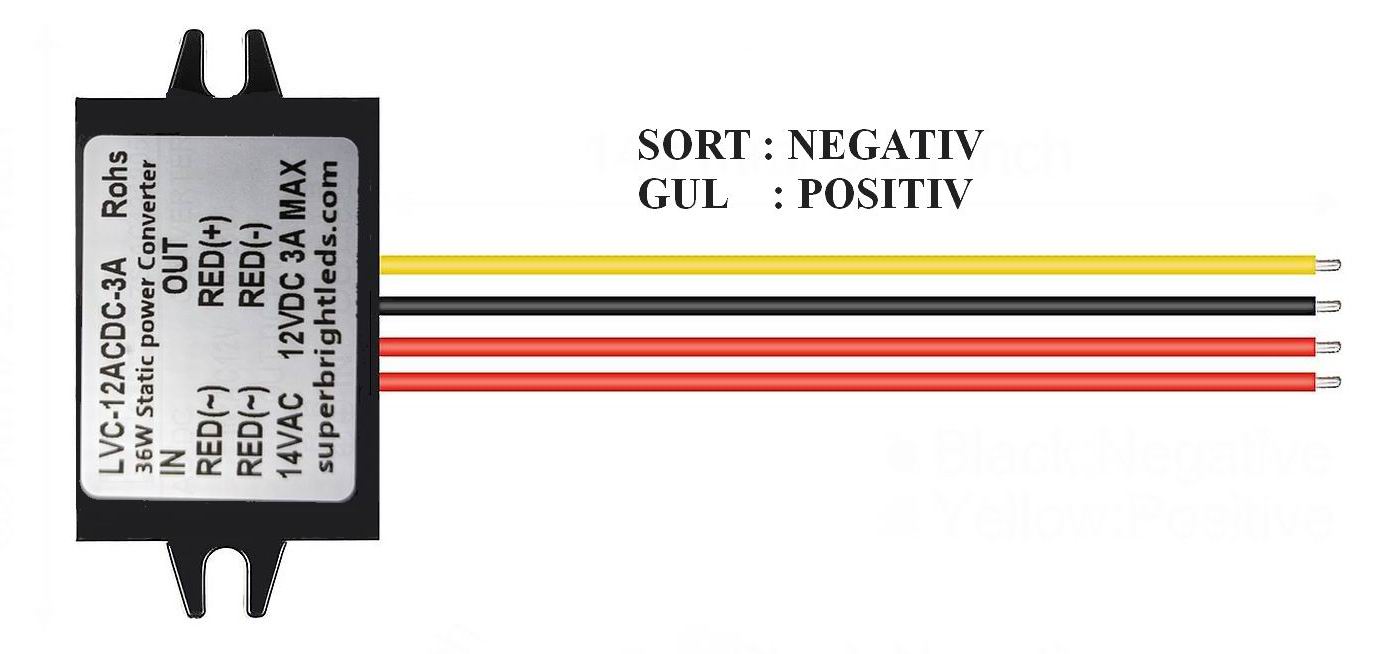 12VAC - 12VDC converter