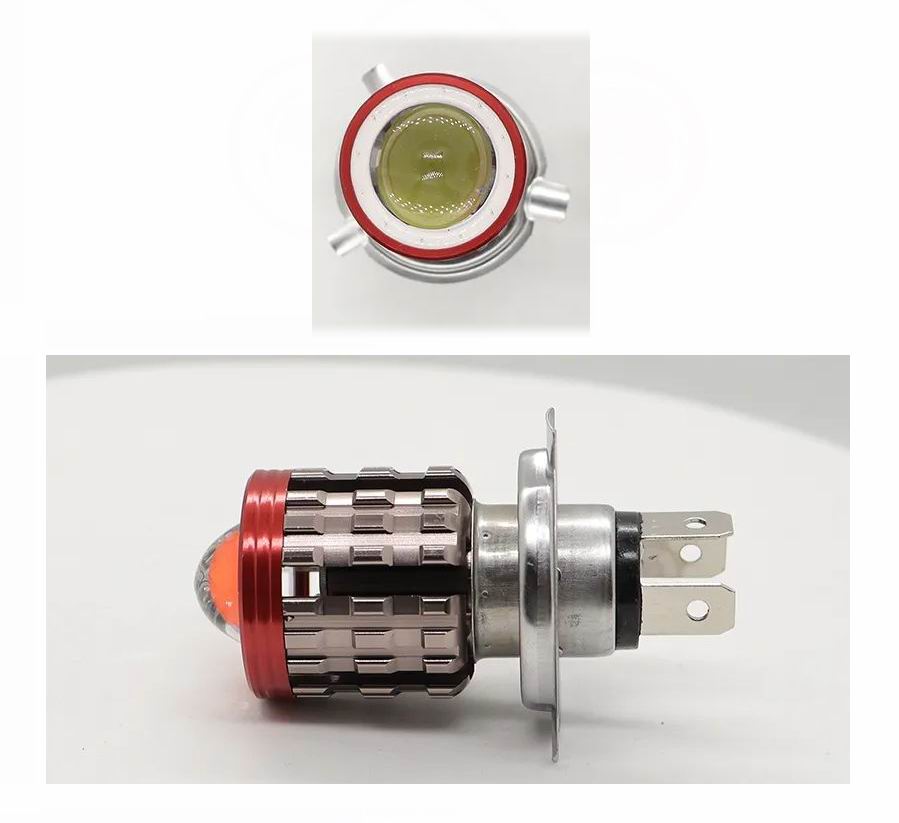 H4 LED forlygtepære til Scooter / Motorcykel med effekter - 10-80v