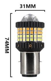 BA20D / H6 LED forlygtepærer til Scooter / Motorcykel - 10-80v