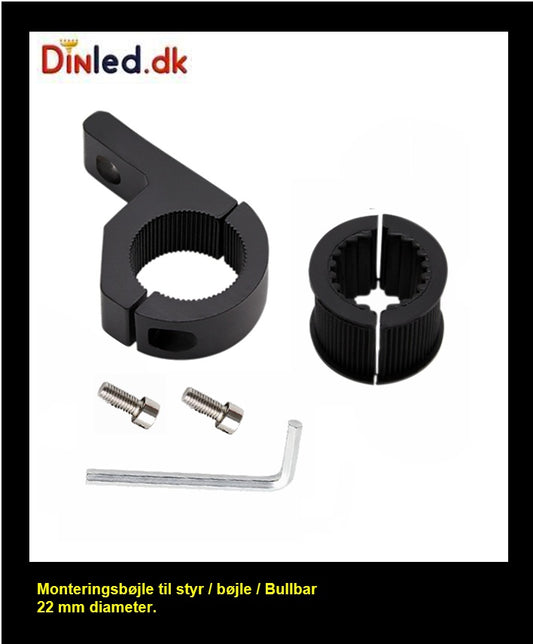 Monteringsbøjle til styr / bøjle / bullbar