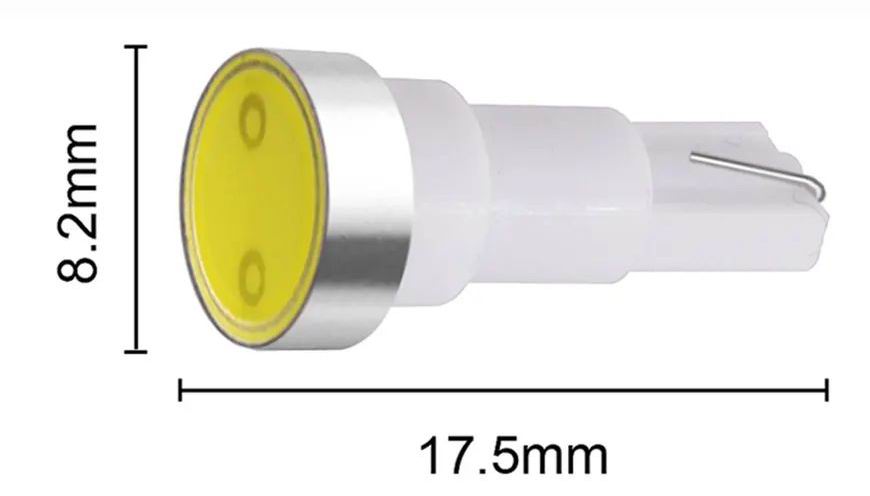 T5 COB LED Instrument pærer - 12v