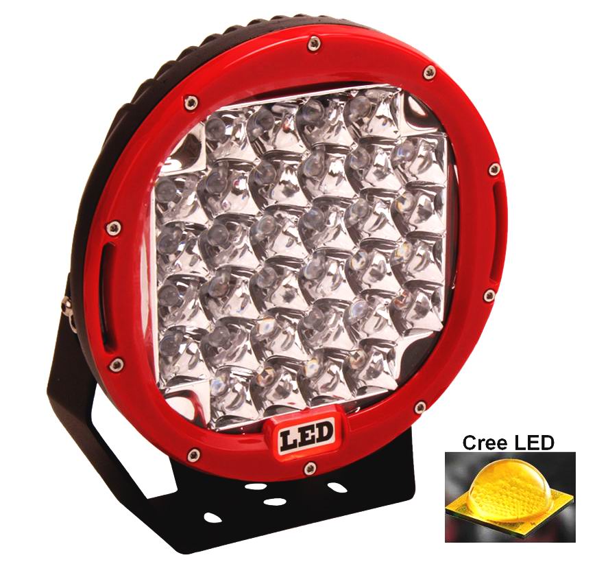 Designer LED projektør 96 / 120 watt 12/24 volt