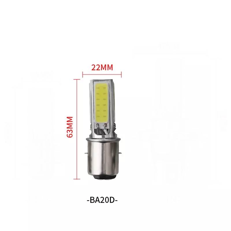 BA20D LED pære til Scooter / Motorcykel