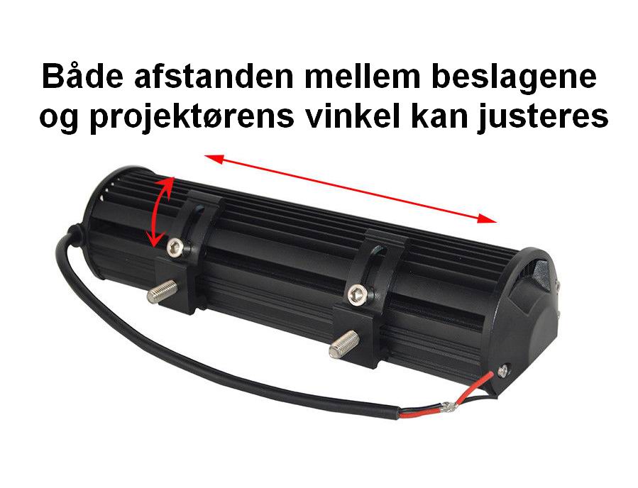 LED Lys bro / lys bar  216 - 288 - 324 - 468 watt 12/24 volt