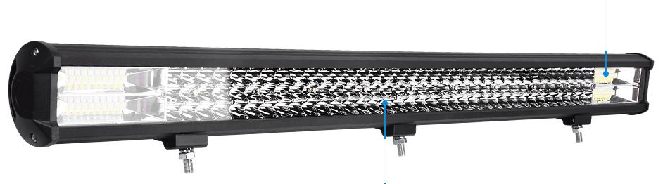 LED Lys bro / lys bar  216 - 288 - 324 - 468 watt 12/24 volt