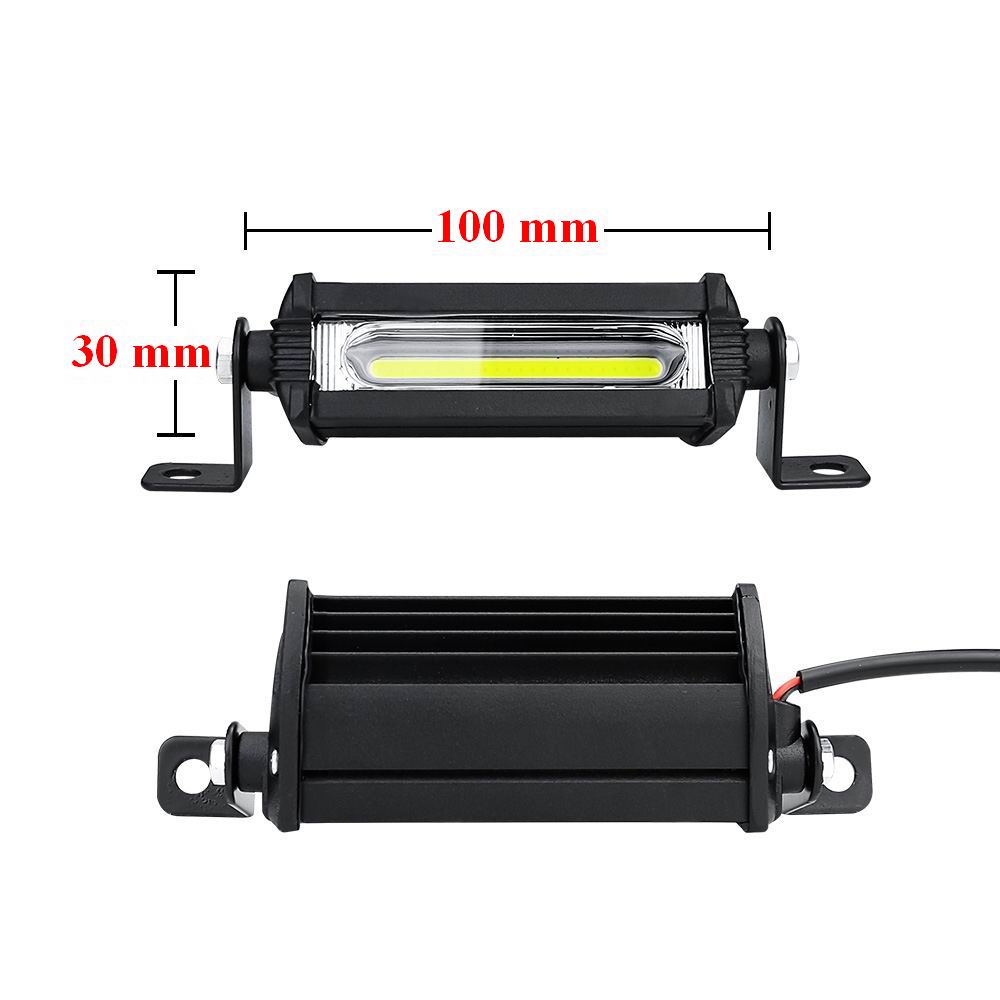 LED COB køretøjs projektør 9 watt 12/24 volt