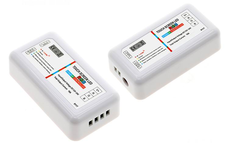 RF controller til RGB strips med touch fjernbetjening