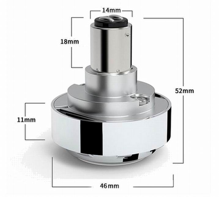Multicolor baglygte pære med blinkende bremselys - Scooter