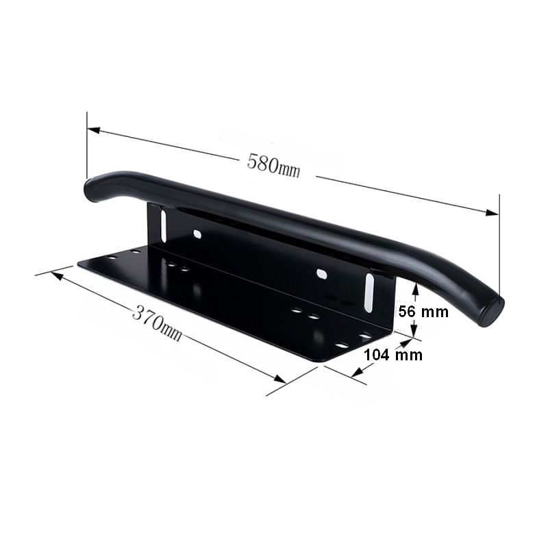 LED Lys bro / lys bar 126 watt inkl. Bull bar og Ledning