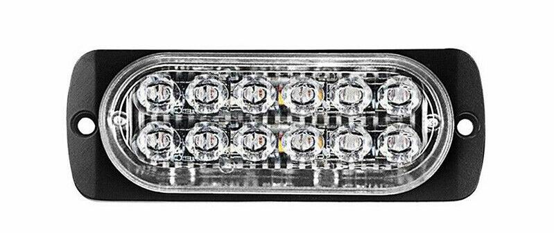 12 LED markeringslygte, 12v - kraftig model