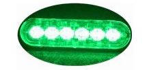 6 LED Blitzblink / strobe blink 12v / 24v - PVC