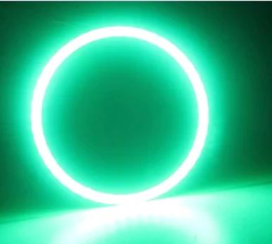 Angel eyes "Halo" - 80mm, sæt med 2 stk. 12/24v