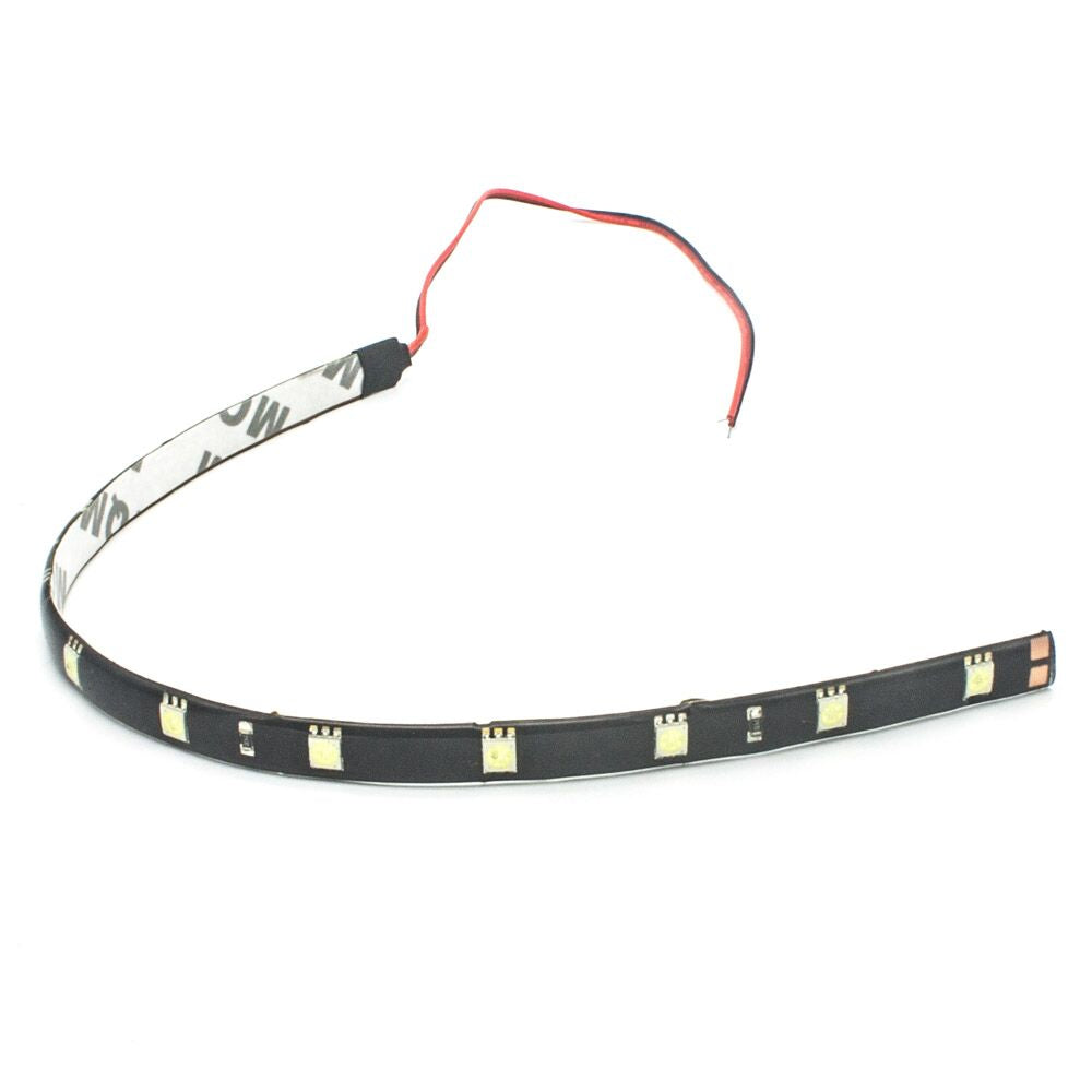 LED flexible strips 30cm vandtæt, 12v. Kraftigt lys