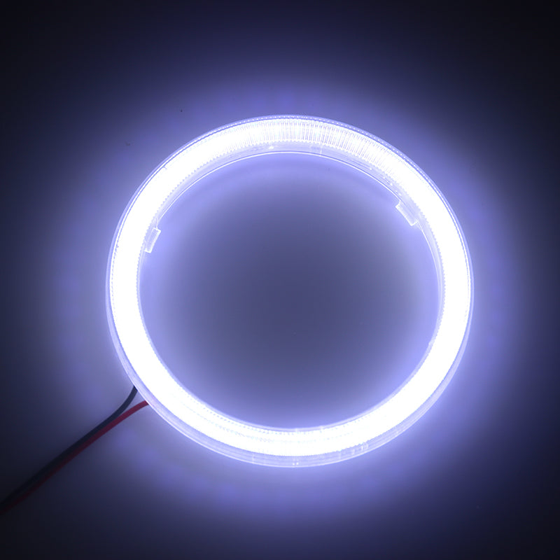 Angel eyes "Halo" - 80mm, sæt med 2 stk. 12/24v