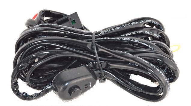 LED Lys bro / lys bar 126 watt inkl. Bull bar og Ledning