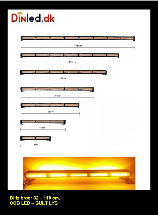 Lysbjælke Blitzblink 12v / 24v
