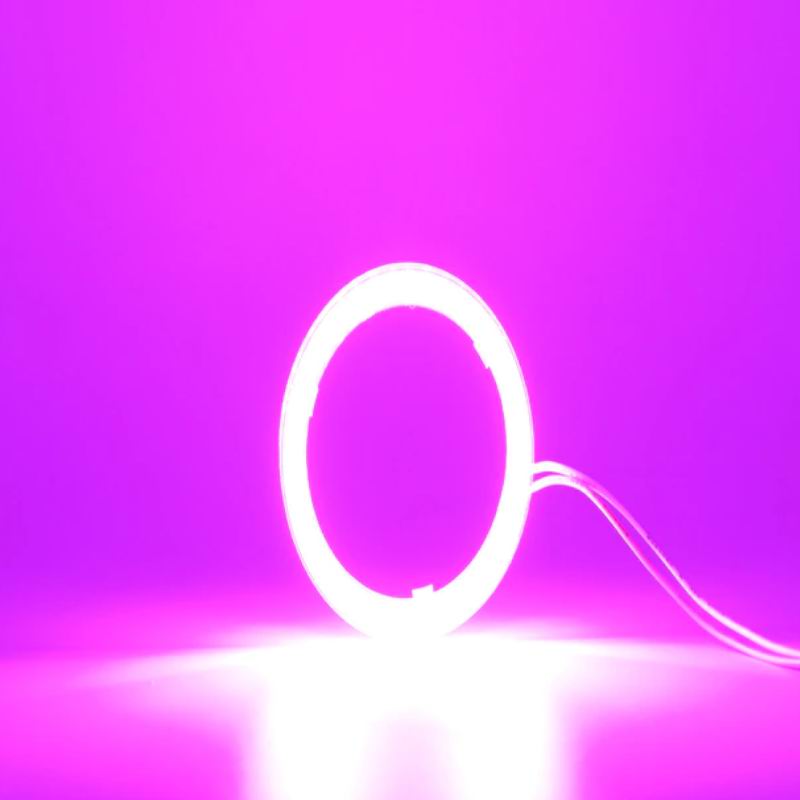 Angel eyes "Halo" - 80mm, sæt med 2 stk. 12/24v