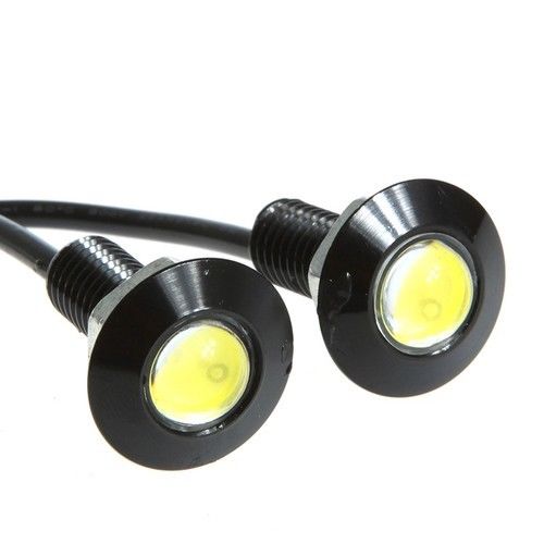 Eagle Eye LED lampe, SUPER slim,12volt, Sæt med 2 stk.