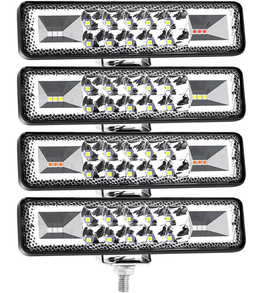LED køretøjs projektør 20 watt med Blitz blink