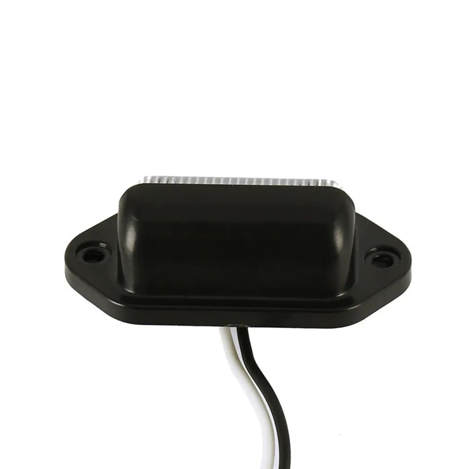 Nummerpladelys med 6 LED - 12 volt