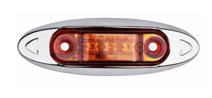 LED markeringslygte, 12 / 24v