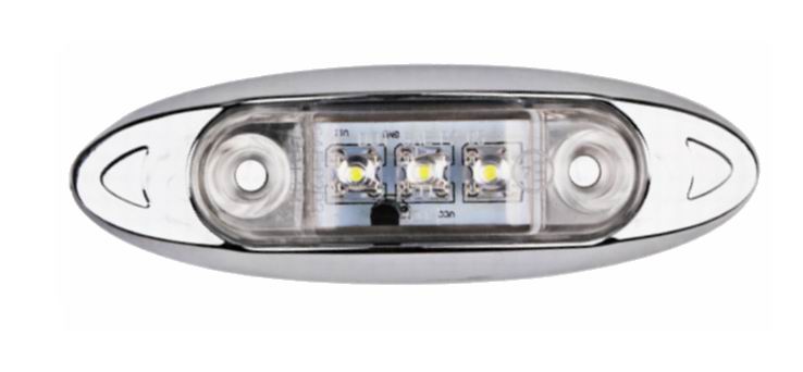 LED markeringslygte, 12 / 24v