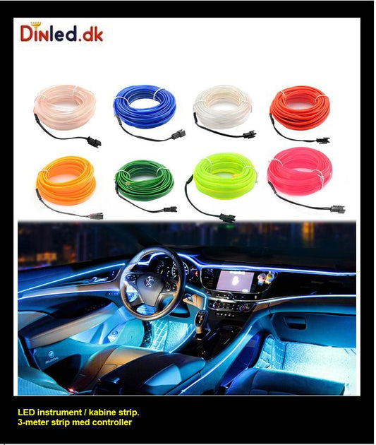 LED Instrument / kabine bånd - 3 meter