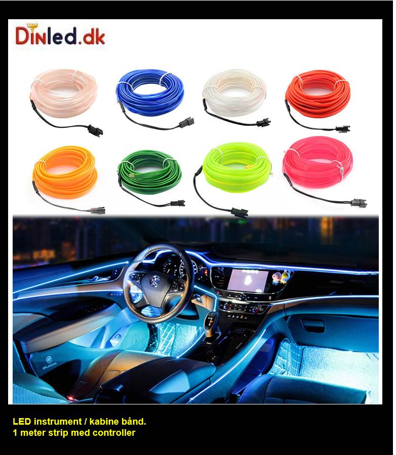 LED Instrument / kabine bånd - 1 meter