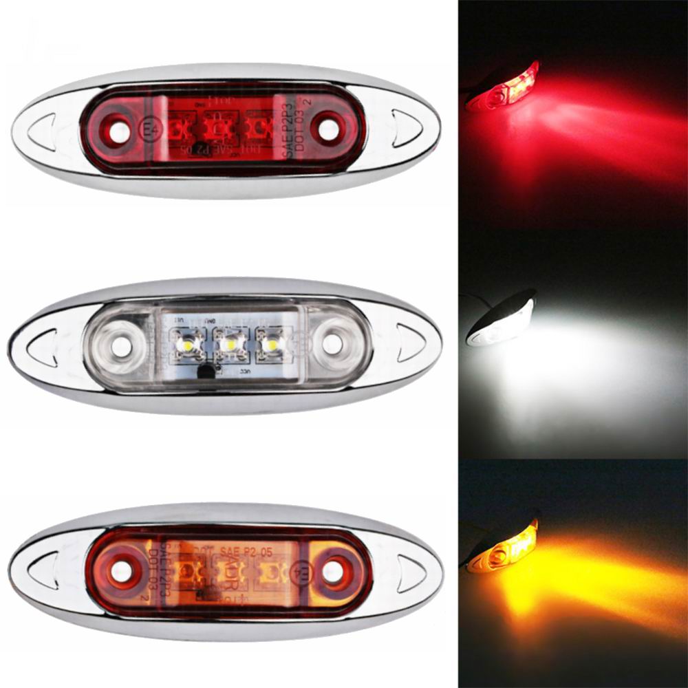 LED markeringslygte, 12 / 24v