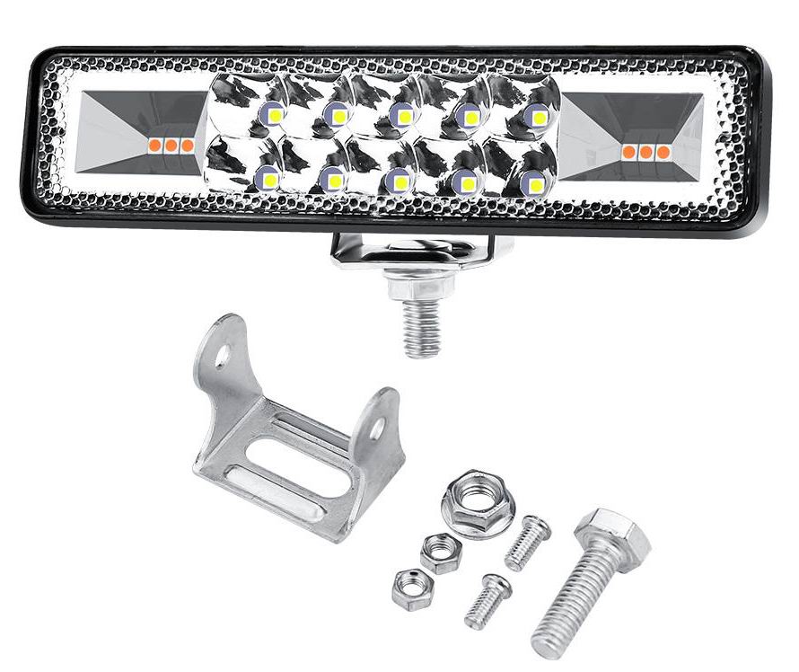 LED køretøjs projektør 20 watt med Blitz blink