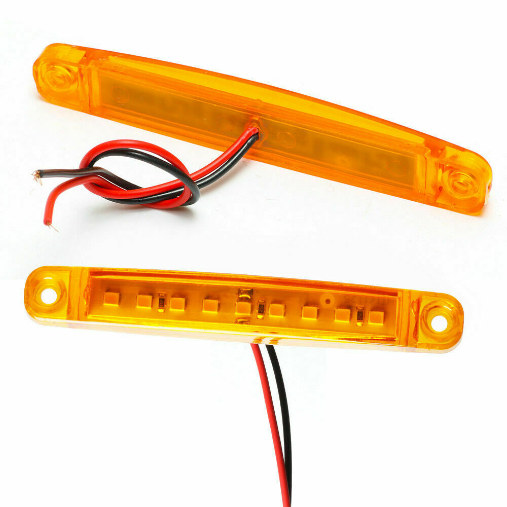 9 LED markeringslygte, 24v