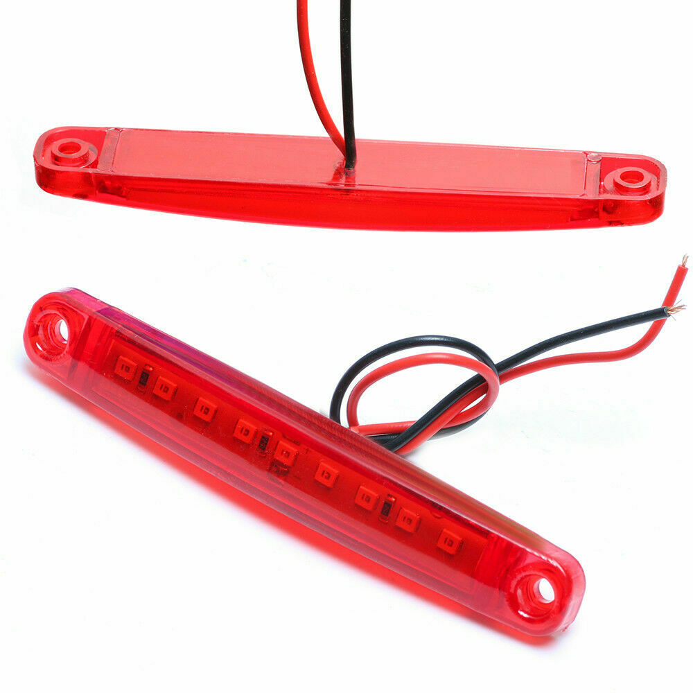 9 LED markeringslygte, 24v
