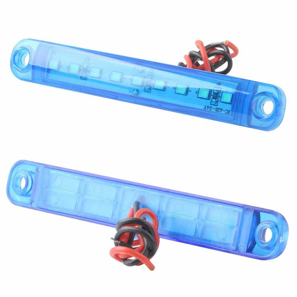 9 LED markeringslygte, 24v