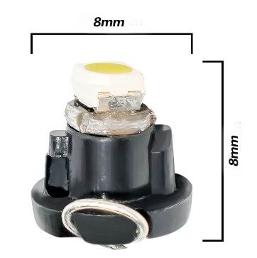 T3 LED Instrument pærer - sæt med 5 stk., 12v