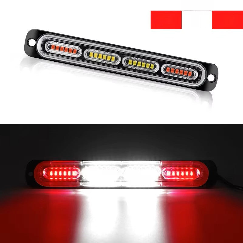 24 LED Blitzblink / strobe blink 12v / 24v - Aflang
