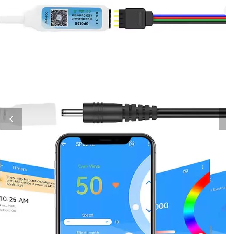 RGBW Bluetooth controller til IOS og ANDROID