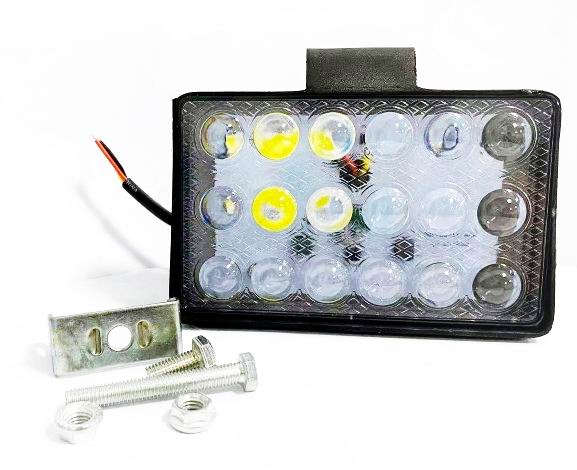 LED køretøjs projektør 54 / 27 watt SPOT, Slim 10-80 volt