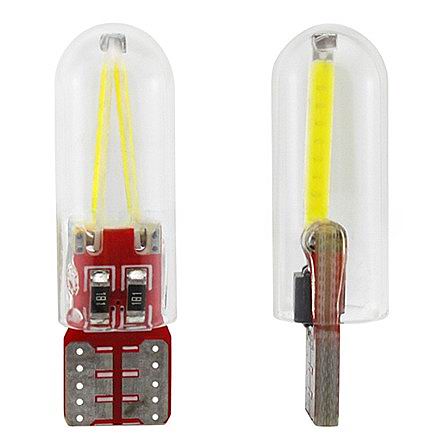 T10 W5W LED Filament pære - 12v