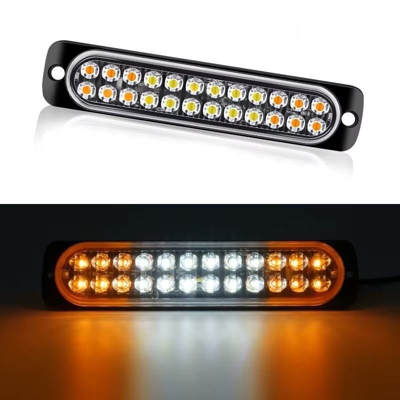 24 LED Blitzblink / strobe blink 12v / 24v - 2x12