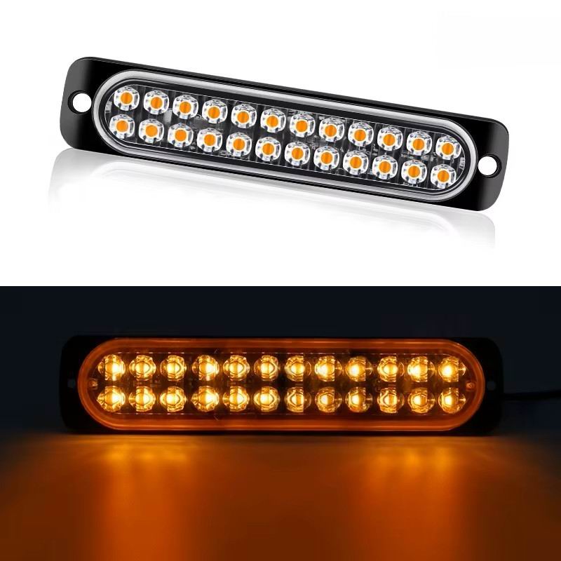 24 LED Blitzblink / strobe blink 12v / 24v - 2x12