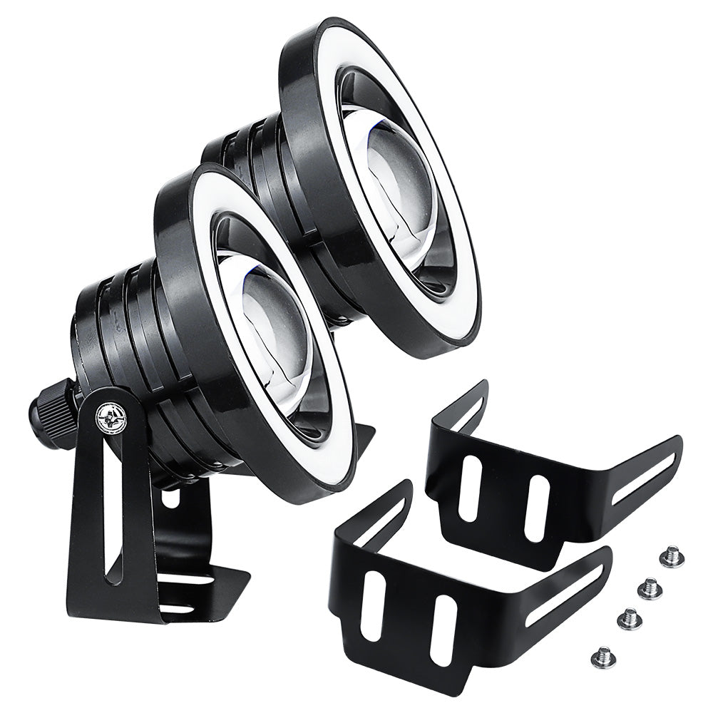 LED Eagle Eye projektør sæt med 2 stk.12 volt 64 mm - 20 watt