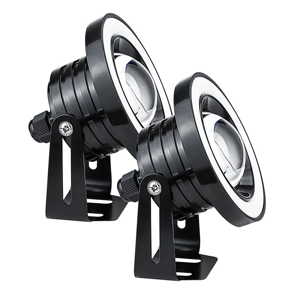 LED Eagle Eye projektør sæt med 2 stk.12 volt. 76mm - 20 watt